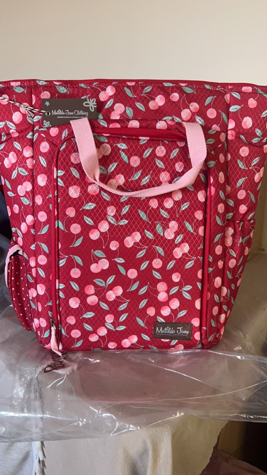 Matilda Jane Enchanted Garden Red Backpack Cooler * NEW* eBay
