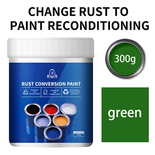 Rust Converter, Weatherproof Rust Converter Paint for Metal, Metallic Paint 300g - Picture 20 of 26