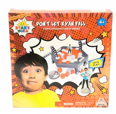 Pocket.Watch Ryan's World Game ~ Don't Let Ryan Fall ~ NIB