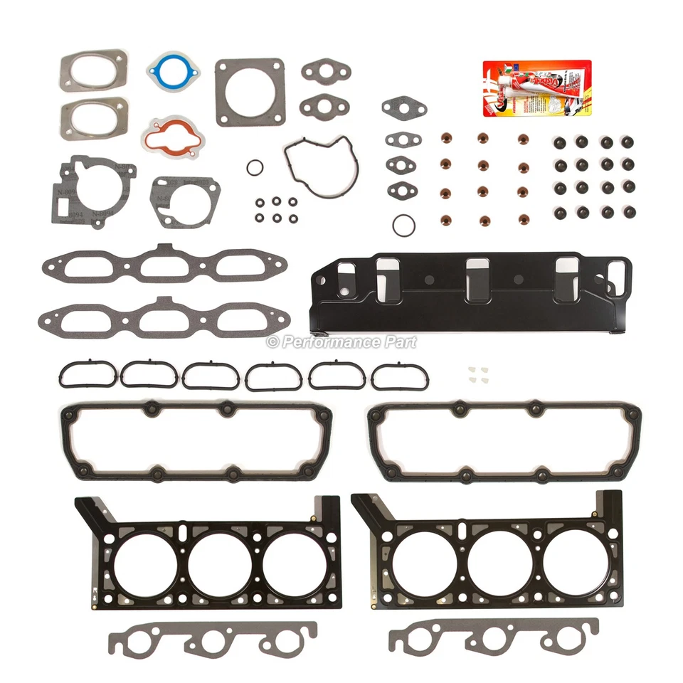 Head Gasket Set for 01-04 Chrysler Town Country Dodge Grand Caravan 3.8 VIN L Foto 2 de 4