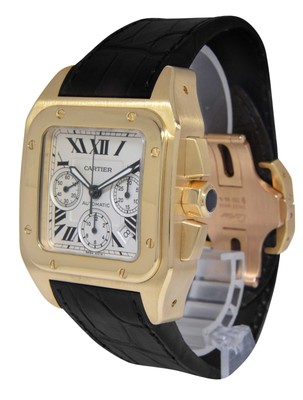 cartier santos xl gold