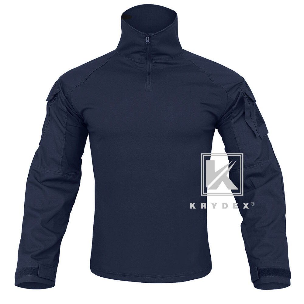 KRYDEX Gen3 Combat Shirt Long Sleeve with Tactical Elbow Pads Tops