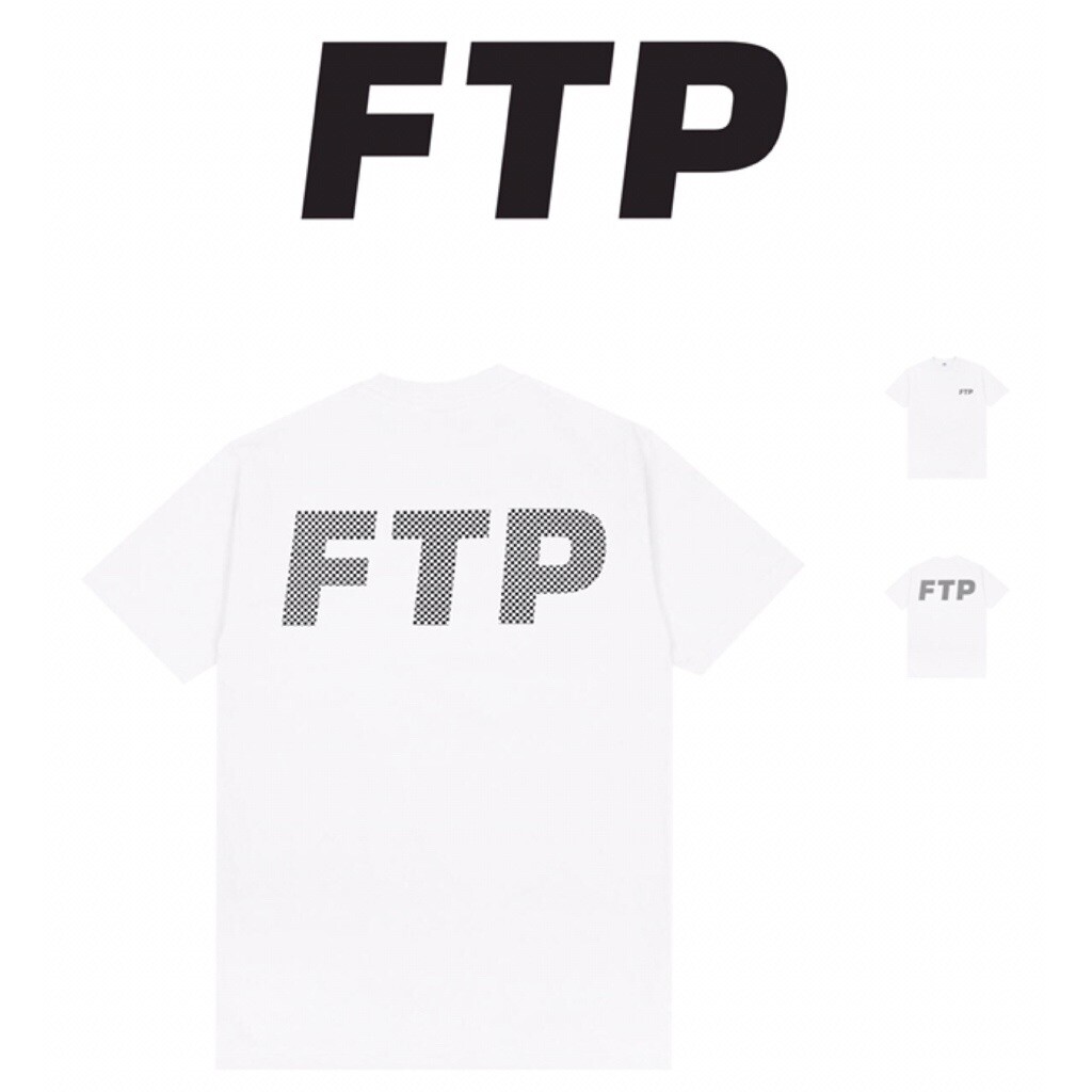 トップス FTP CHECKERED LOGO TEE(WHITE) - Large FTP Checkered Logo Tee XL White | eBay