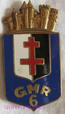 IN18924 - Badge Regional Means Group No. 6, Smooth Wall, Blue