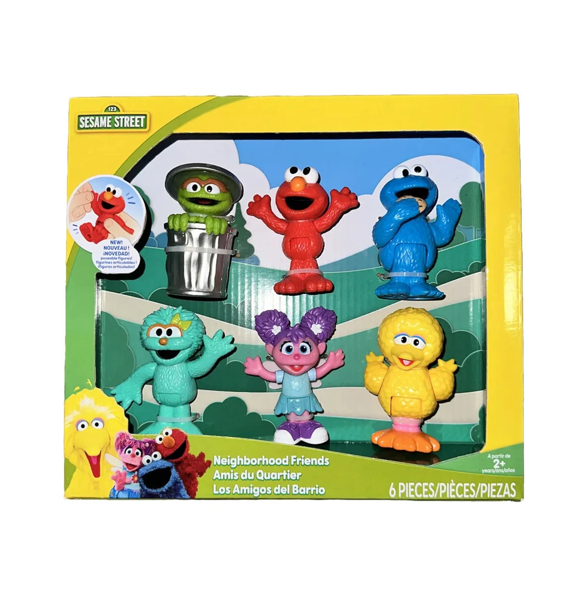 Sesame street character figures cheap