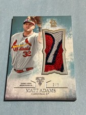 2015 Topps Triple Threads - Unity Jumbo Relics Matt Adams #UJR-MAD 2/3