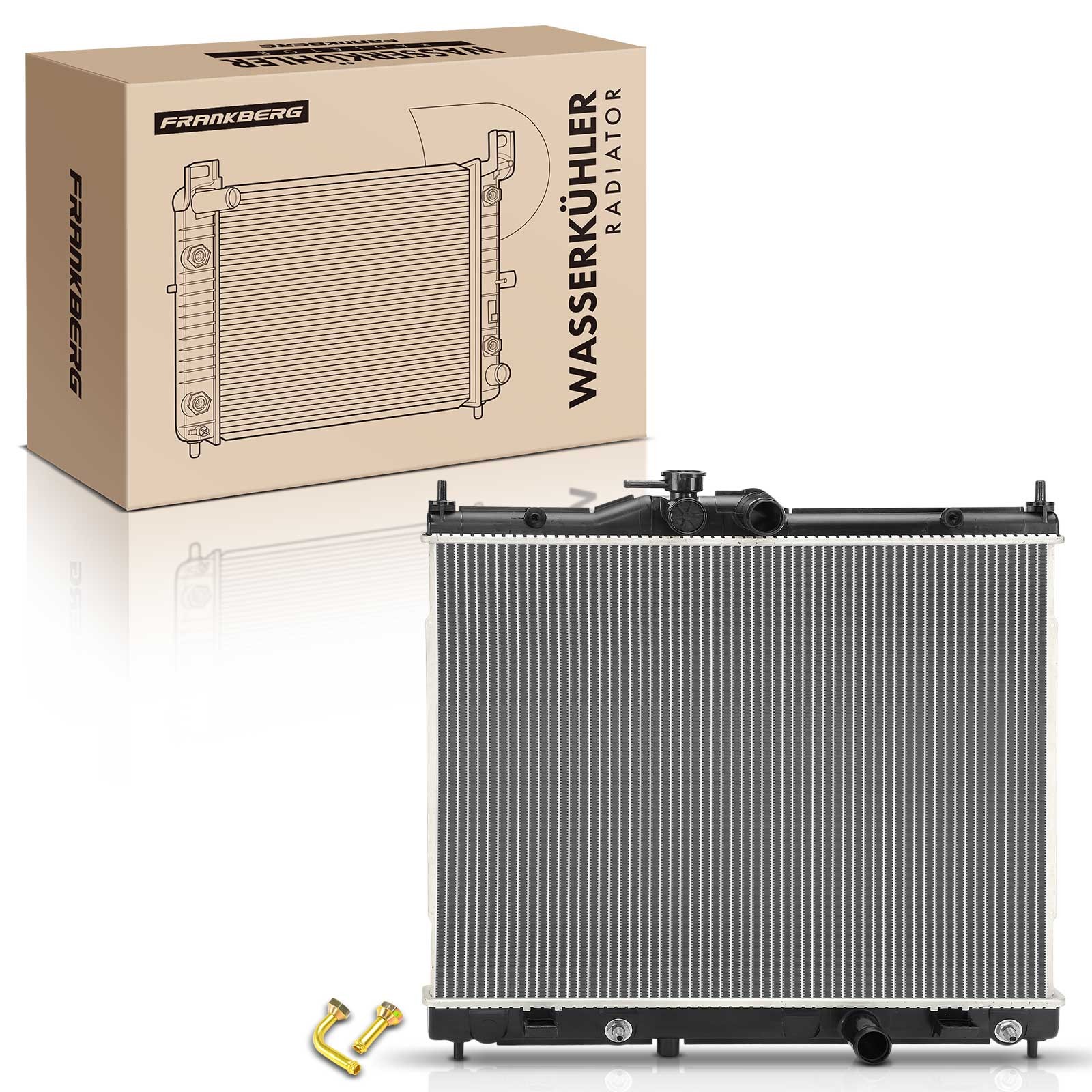 FRANKBERG Radiator for Nissan NV200 NV200 Evalia 2010-2022 67369 21410JX00A