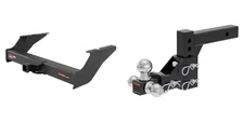 CURT Trailer Hitch Class 5 Towing Kit & Ball Mount 5.75in Rise/Drop 15410-45799