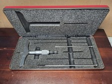 Starrett 445 Depth Gauge 4 Base Micrometer In...
