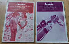 2 LIVRETS BERGERE DE FRANCE 74/75- 75/76 EXPLICATIONS TRICOTS A LA MACHINE