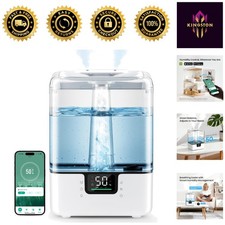 Top-Fill Smart Humidifier - 50H Use 7-Color Night Light for Bedroom Comfort