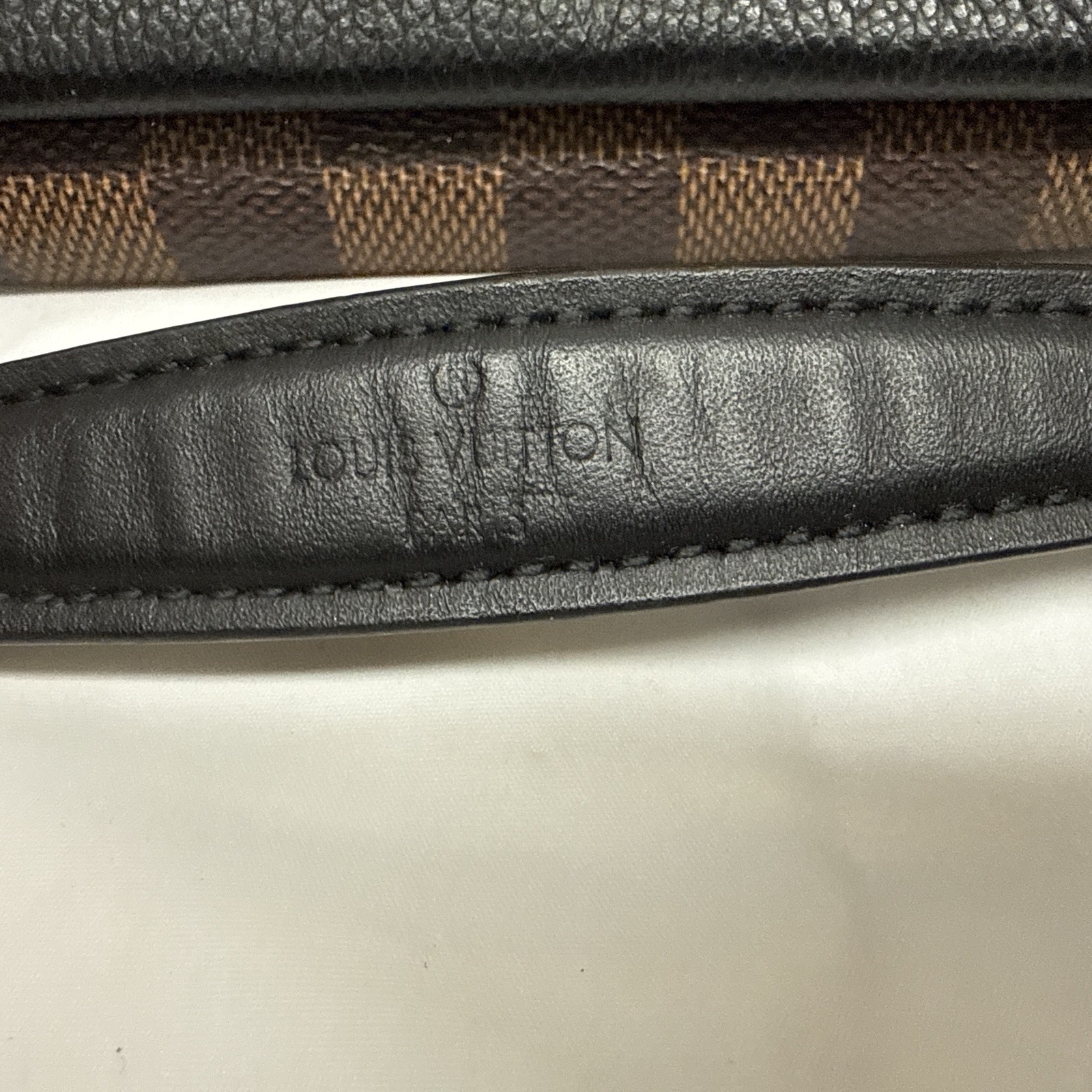 Louis Vuitton Vavin Shoulder Bag PM Black Damier Ebene Canvas image 7