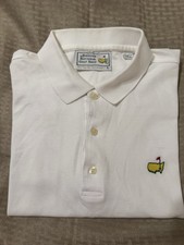 Masters 60  s Two Ply Mercerized Augusta National Golf Shop Polo Men  s Shirt Sz L