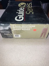Chest Waders - Mens L - Guide Series 3.5mm Neoprene Stocking Foot Waders