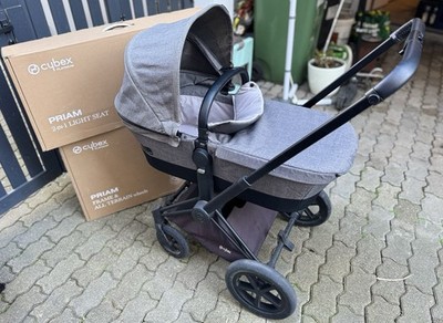 Cybex Priam Platinum Kinderwagen Set + Zubehör | Top Zustand | NP 1850  