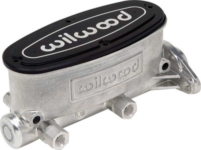 Wilwood Natural Finish 4 Wheel Disc 1'' Bore Manual Brake Tandem Master Cylinder