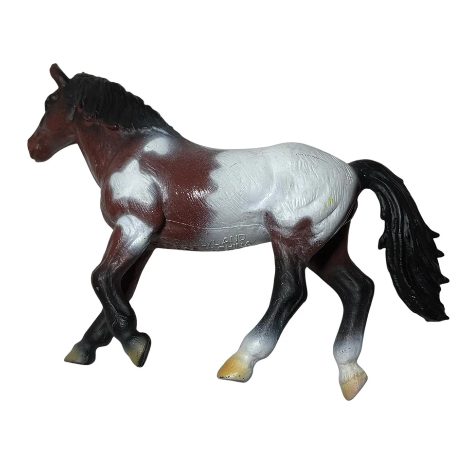 Lote de 5 estatuillas de vaca caballo Bullyland Foto 3 de 4