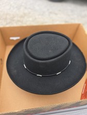Stetson Royal Flush XXXX Black Cowboy Hat 6-7/8 USA Made New w/ Box