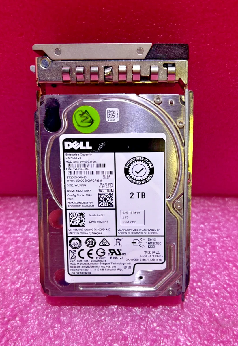 SAS 2.5 Inch SATA 2TB Internal Hard Disk Drives for sale | eBay