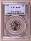1959-P Roosevelt Dime PCGS MS65 ***RARE ORIGINAL COIN***