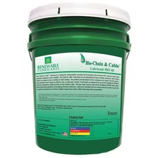 Renewable Lubricants 83054 5 Gal, Pail, Vegetable Oil, Yellow