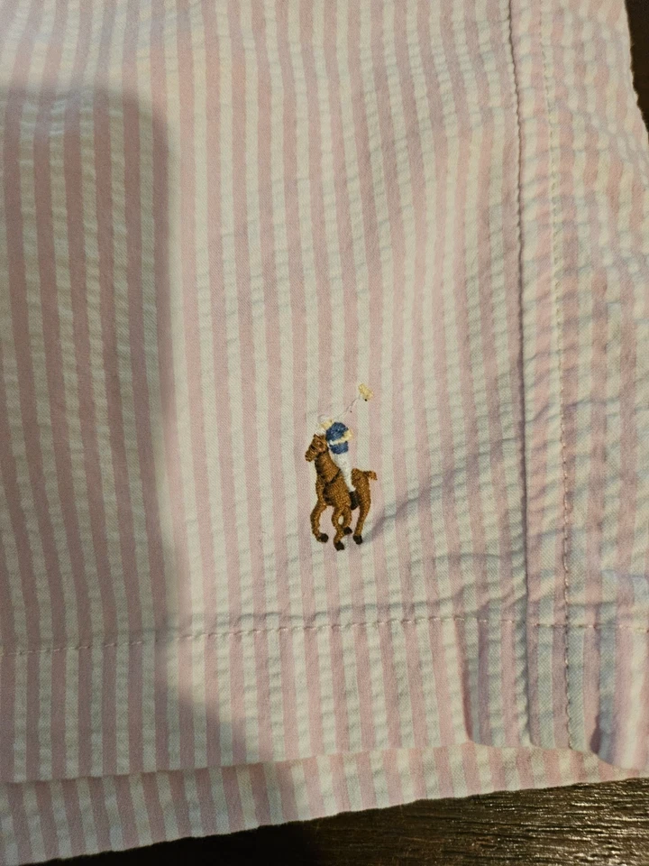 Traje de baño Polo Ralph Lauren rosa SEERSUCKER Traveller 3XB Foto 3 de 4