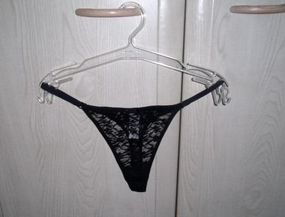VIVANCE String Tanga Spitze schwarz black Gr. M 40/42 - NEU+ETIKETT
