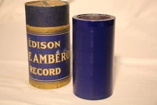 EDISON  BLUE AMBEROL 1747  The Baseball Girl MISS RAY COX M- OBL 1913