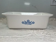 Vintage CorningWare Cornflower Blue P-315 2 Qt Bread Loaf Pan USA