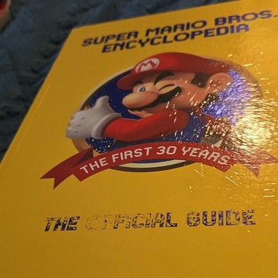 Nintendo Super Mario Encyclopedia Official Guide 30 Years Hardcover 2018