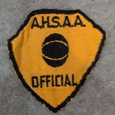 1950-60's VTG Official AHSAA Alabama High School Athletic Association Ref Patch