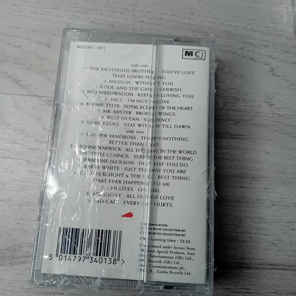 CASSETTE TAPE ALBUM BUNDLE JOBLOT - RARE RETRO NEW SEALED !! VARIOUS GENRE, - Image 3 of 4