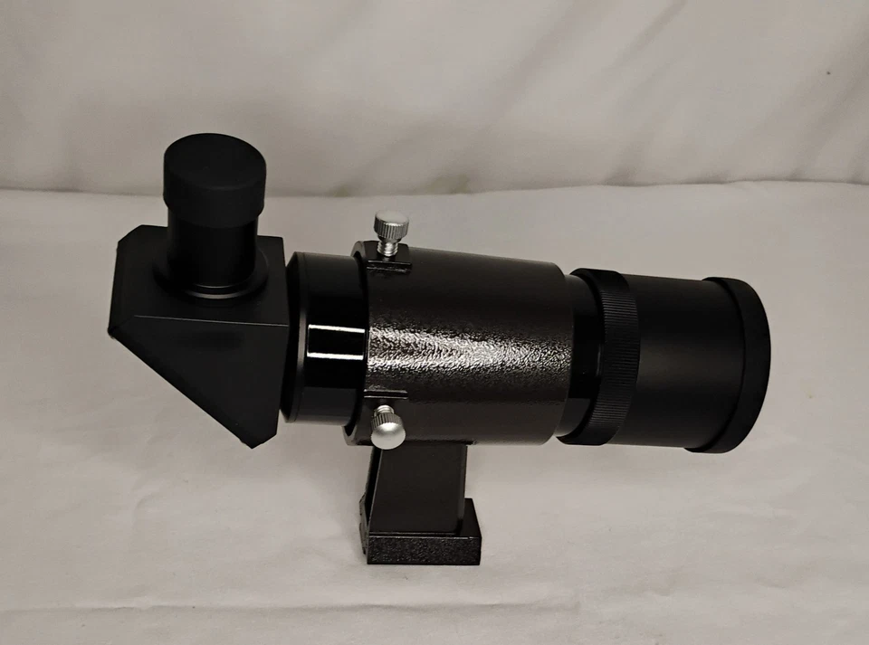 Mira telescópica Alstar 9x50 negra con buscador en ángulo Foto 2 de 4