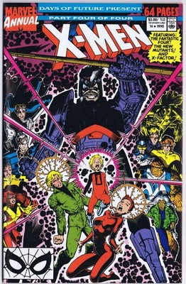 UNCANNY X-MEN ANNUAL # 14 US Comic 1990 GAMBIT - SUPER HI-GRADE