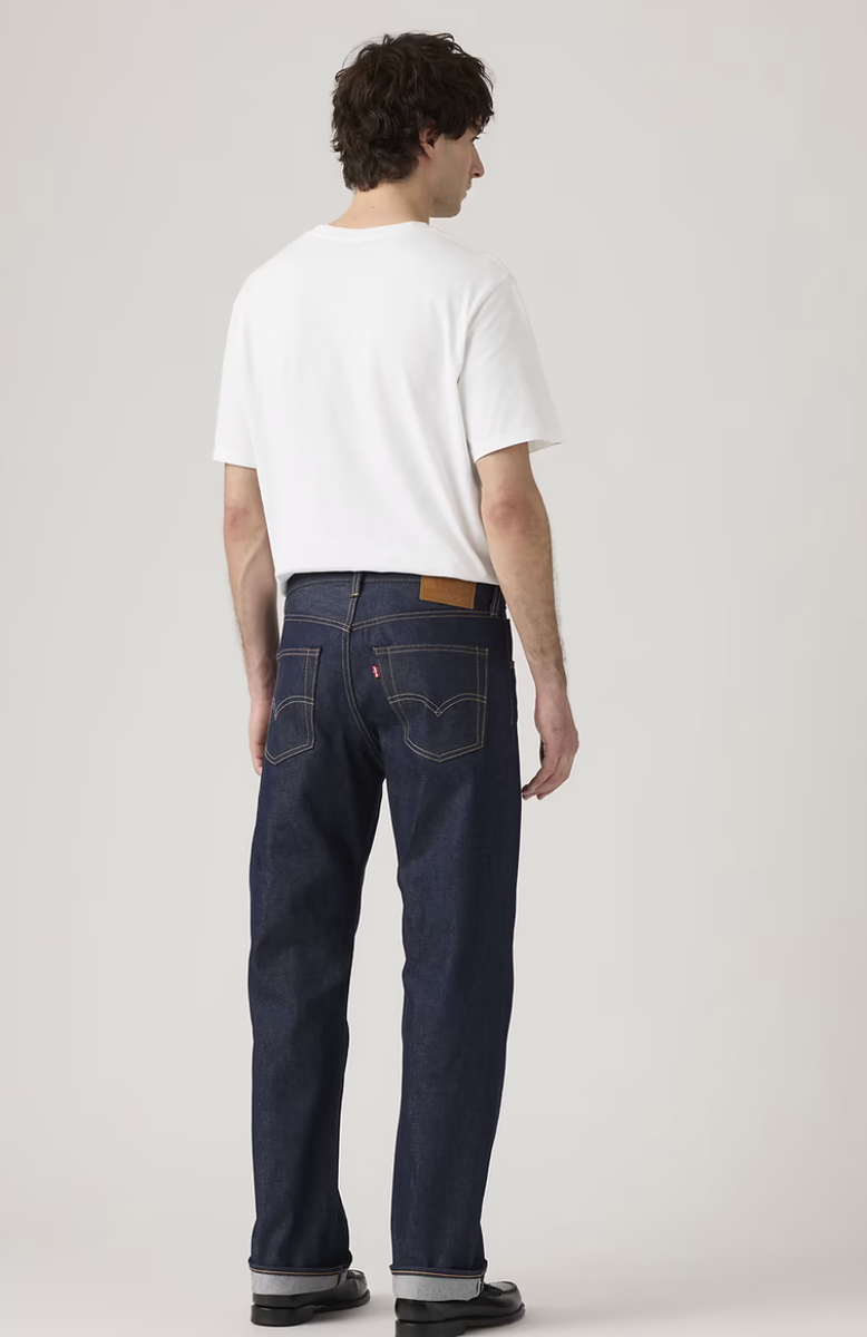 New Levi's Premium Men's 30x32 501 Original Selvedge Jeans Hudson