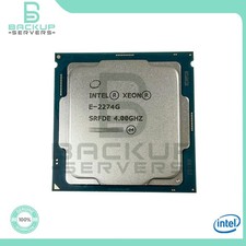 SRFDE Intel Xeon E-2274G 04-Core 4.00GHz 8MB 8GT/s LGA1151 83W CPU Processor