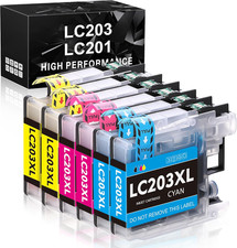 LC203XL Compatible Ink Cartridge Replacement for Brother LC203XL LC201XL LC203 L