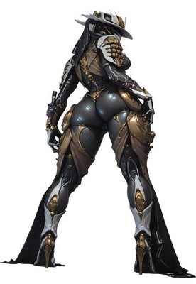 Mesa Prime Warframe Vinyl Car Decal Sticker 7'' Weatherproof