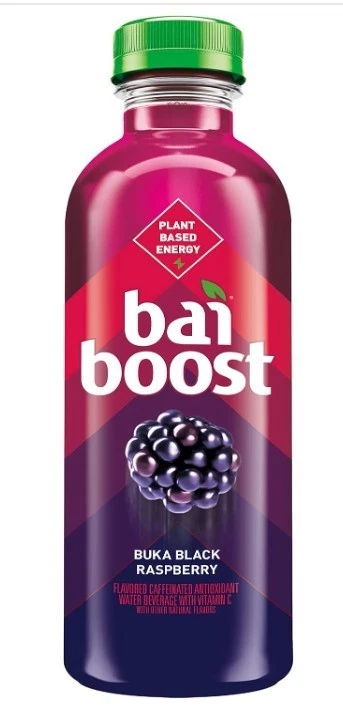 Boost Buka Frambuesa Negra, Bebida Infundida Antioxidante, 18 fl oz (Paquete de 12) Foto 2 de 4