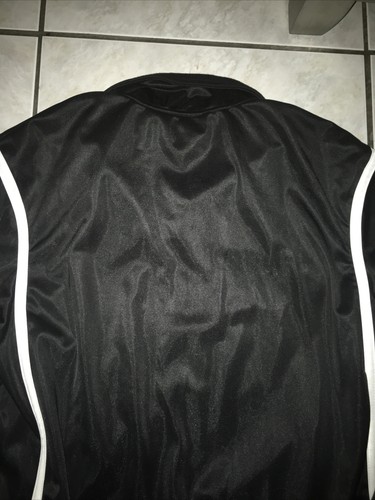 Fila Track Jacket mens sz Large black used - Picture 11 of 12