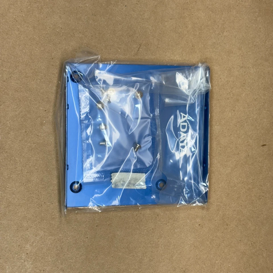 Lot of 10 - ADATA SSD Mounting Bracket Kit 2.5" to 3.5" Metal Bracket Blue - Image 3 of 4