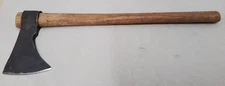 19” Vintage Viking Hand Axe Hickory Handle