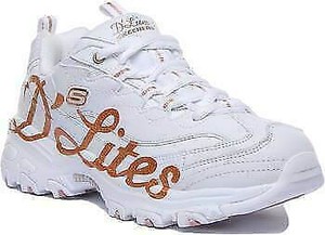 skechers d'lites mujer olive