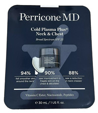 NEW Perricone MD Cold Plasma Plus+ Neck & Chest Broad Spectrum SPF 25 AUTHENTIC