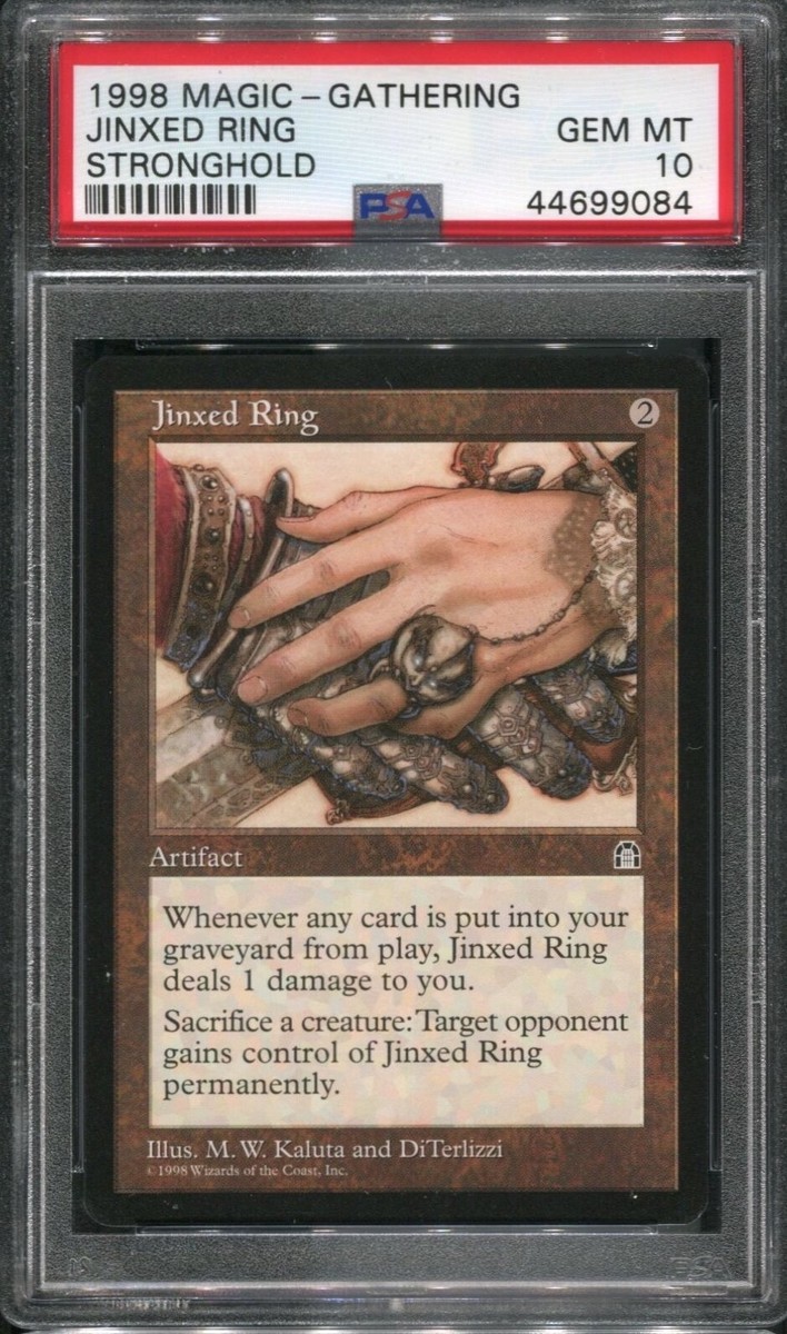 Jinxed Ring Stronghold Gem Mint MTG PSA 10 BGS Magic the gathering