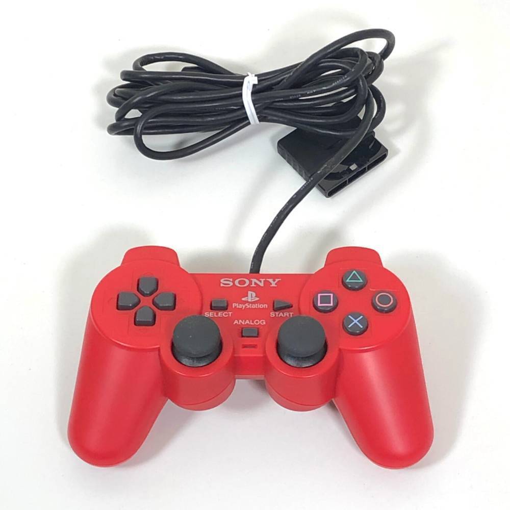 Sony PlayStation 2 PS2 Cinnabar Red Console System SCPH Sony PlayStation 2 PS2 Cinnabar Red Console System SCPH