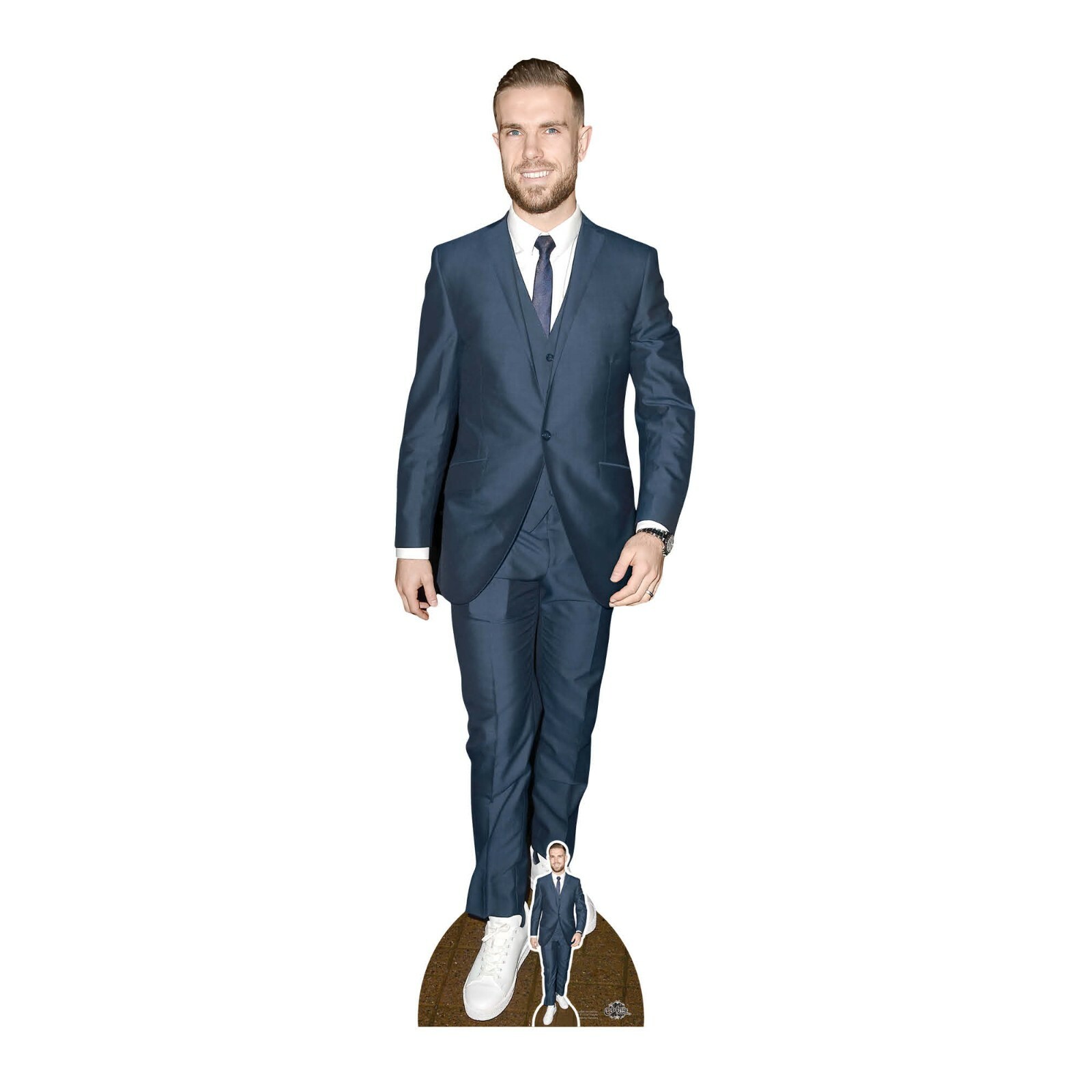 Jordan Henderson Footballer Lifesize and Mini Cardboard Cutout
