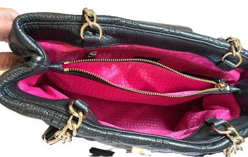 Kate Spade Astor Court Elena Quilted Black Shoulder Bag Designer - Picture 6 of 7