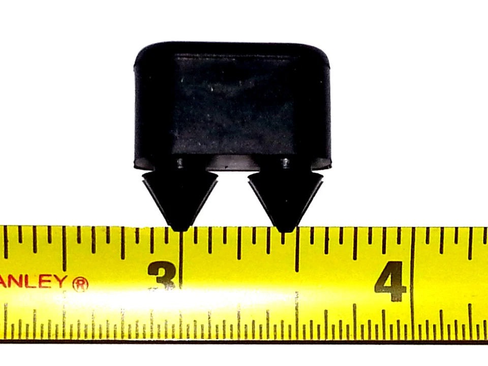 Parachoques de goma puerta a carrocería 4 piezas GM GMC Chevy Buick Pontiac Olds 442 parachoques B Foto 4 de 4