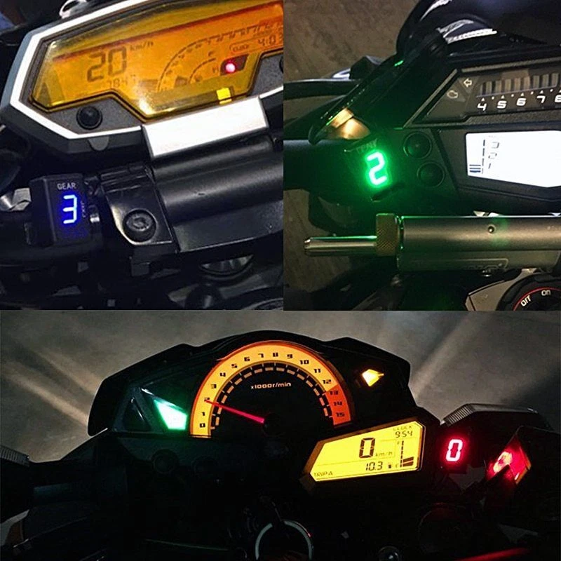 For Can-Am Spyder RT / ST / RTS Motorcycle Gear Indicator 1-6 Level Digital - Image 2 of 4